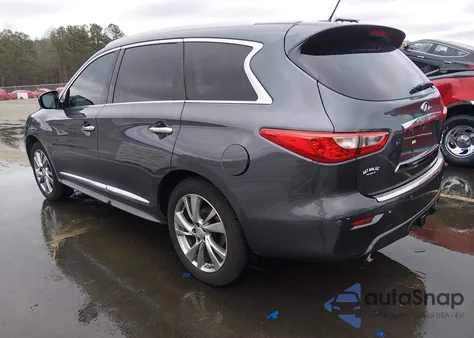2013 Infiniti Jx35 z USA, uszkodzony, nr VIN 5N1AL0MM6DC329410